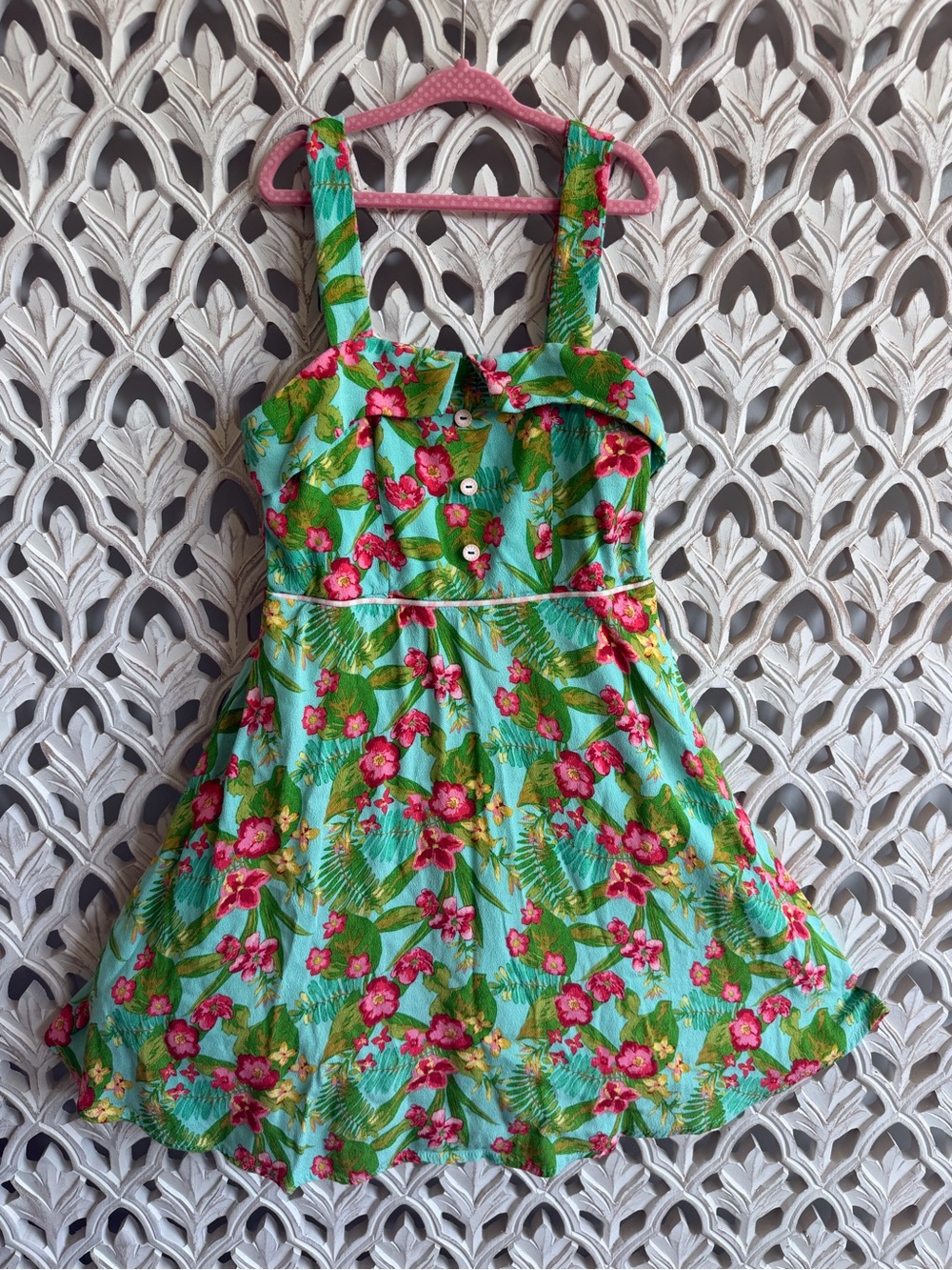 435 by Matilda Jane Girls Tropical Floral Sundress Size 12